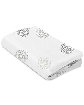 Matratzenbezug weiss für das 4moms mamaRoo sleep Babybett